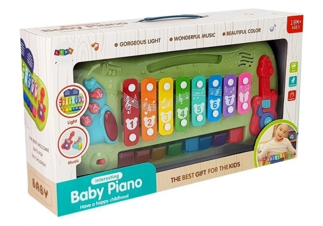 Light-Up Keys Baby Piano Xylophone