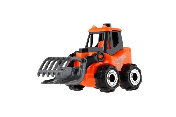 Construction Toy Vehicle with Screwdriver