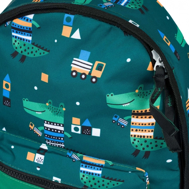 Baagl Preschool Backpack Crocodile