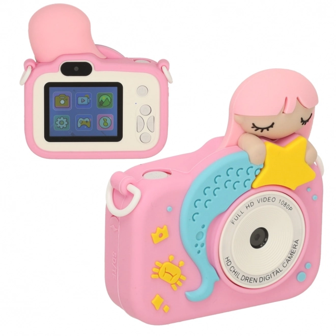 Digital camera for kids pink