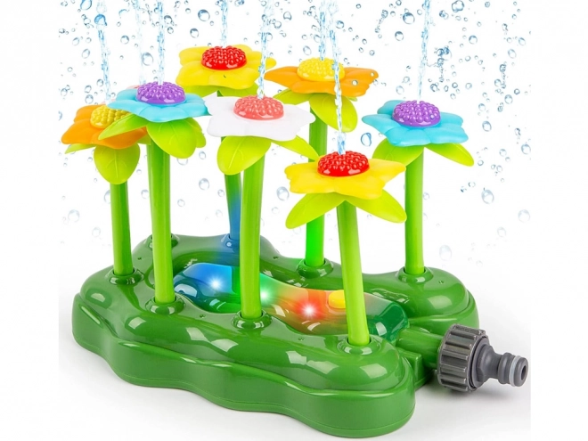 Sprinkler Garden Fun Flowers