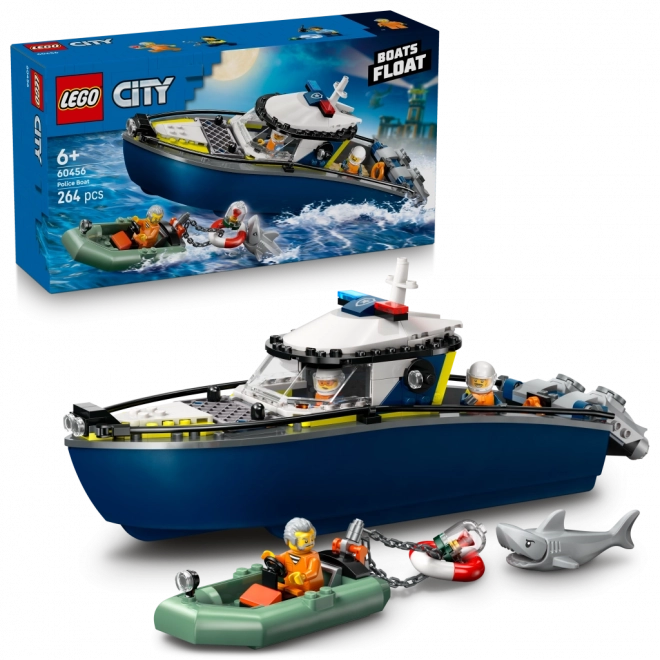 LEGO City Verfolgungsjagd im Polizeiboot