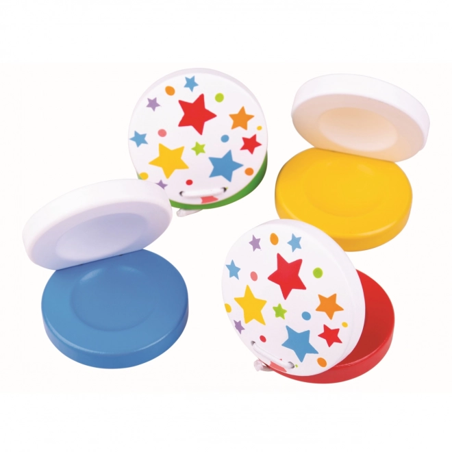 Bigjigs Wooden Star Castanets