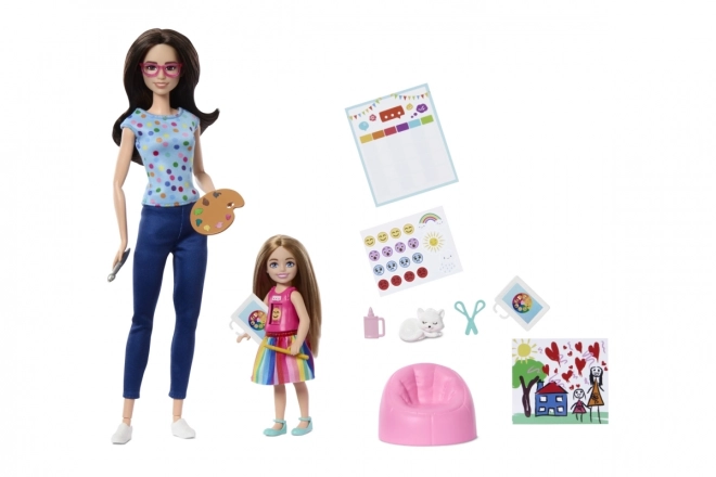 Barbie Therapist Doll Set