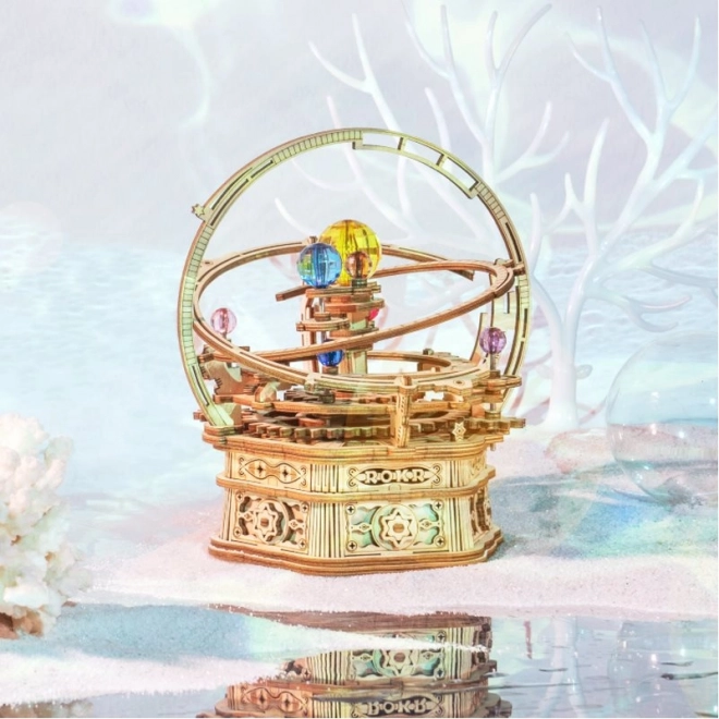 Robotic 3D Puzzle Music Box Historical Astronomical Clock