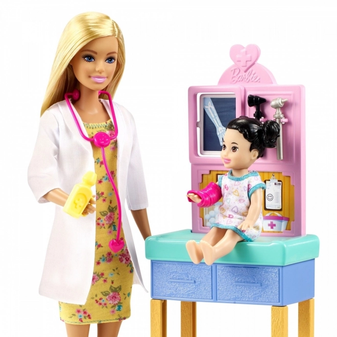 Barbie Pediatrician Doll Set