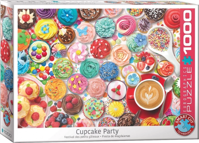 Eurographics cupcake party puzzle 1000 pieces