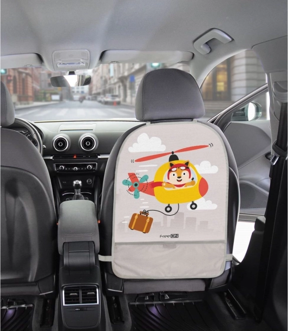 Fox Car Seat Back Protector by FreeOn