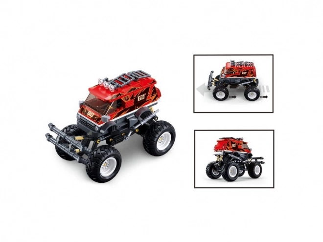 Sluban Pull-Back Red Off-Road Vehicle