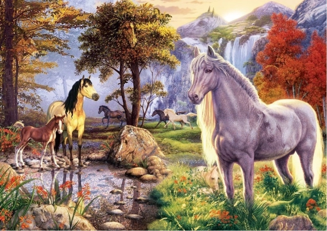 Puzzle ART PUZZLE Rejtett ló 1000 darab