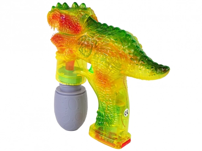 Dinosaur Bubble Blower With Egg Bottle Solution