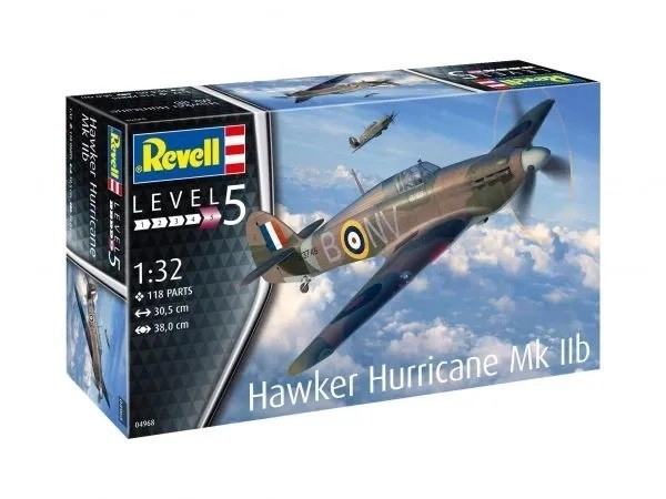 Plastic Model Aircraft Hawker Hurricane MK IIB 1/32