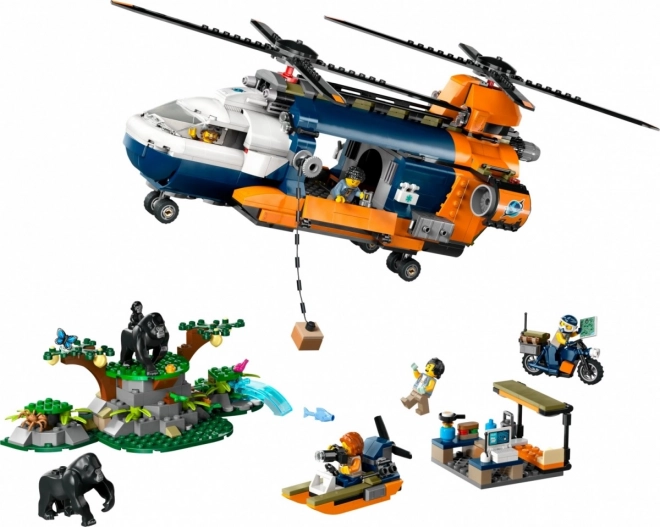 Jungle Explorer Helicopter Set