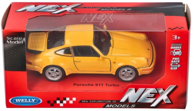 Die-cast Porsche 911 Turbo Model, Scale 1:36