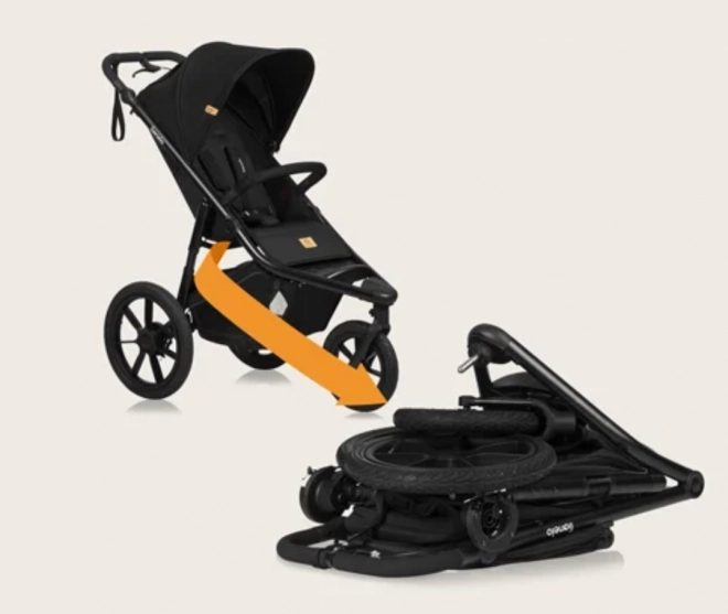 Sport Stroller Lionelo Azura Black Onyx