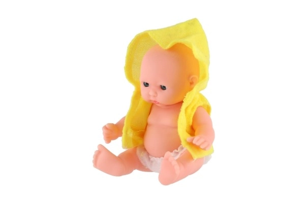 Baby Doll with Solid Plastic Body 12cm