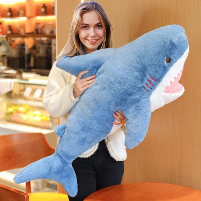 Plush Toy Blue Plush Shark 56 cm