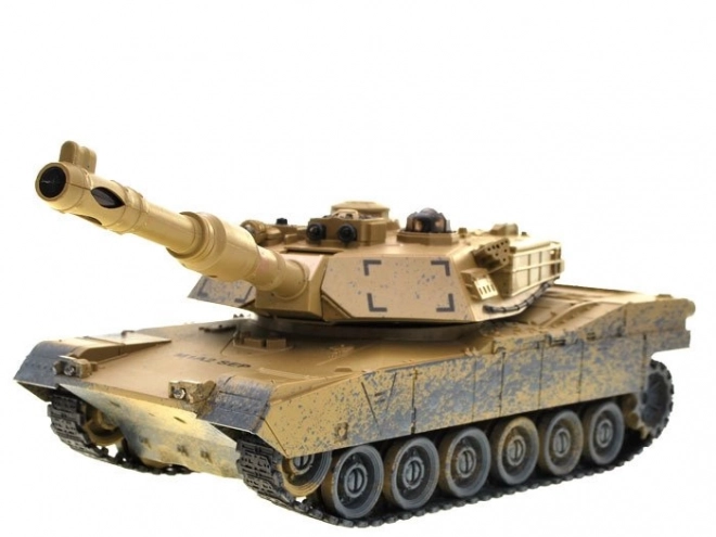 Remote Controlled Desert Camouflage Tank M1A2