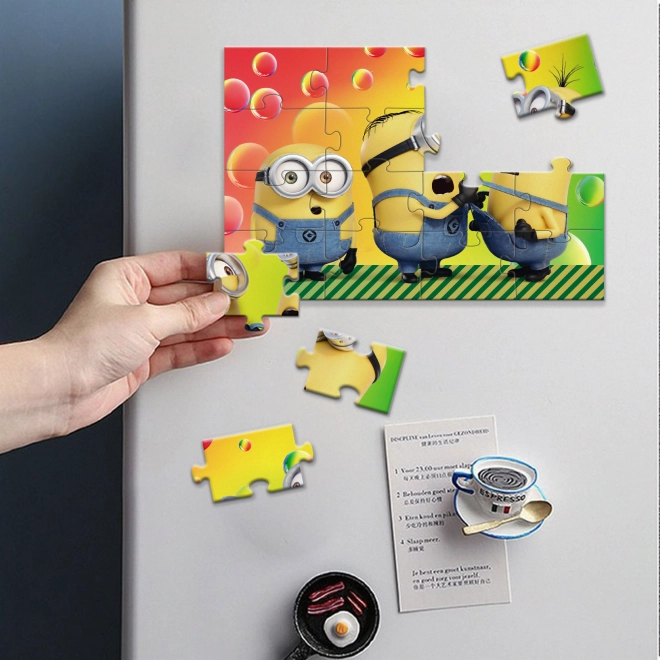 Magnetic Puzzle Minions: Friends 16 Pieces