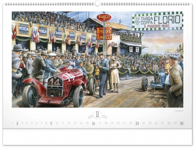 Wall Calendar Oldtimers by Václav Zapadlík 2025