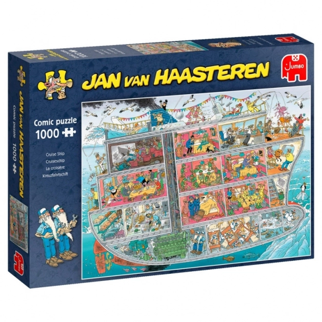 Puzzle Jan van Haasteren Cruise Ship 1000 Pieces