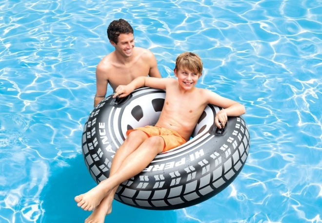 Intex inflatable tire ring