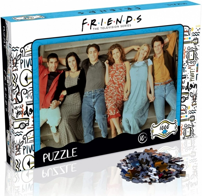 Friends Stairs Puzzle 1000 Pieces