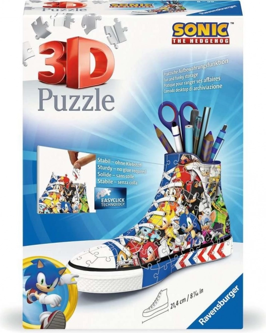 Ravensburger 3D Puzzle Sonic Hedgehog Sneaker