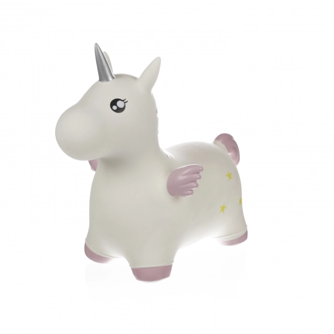 Inflatable Bouncing Toy Unicorn with Wings