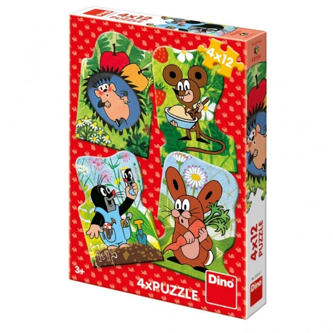 Dino Puzzle Little Mole Set