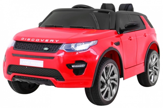 Children's Land Rover Discovery Red + Remote Control + 5 Harnesses + Seat Adjustment + EVA + MP3 LED