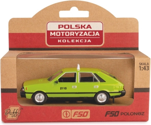 Model avtomobila FSO Polonez Taxi zelen 1:43
