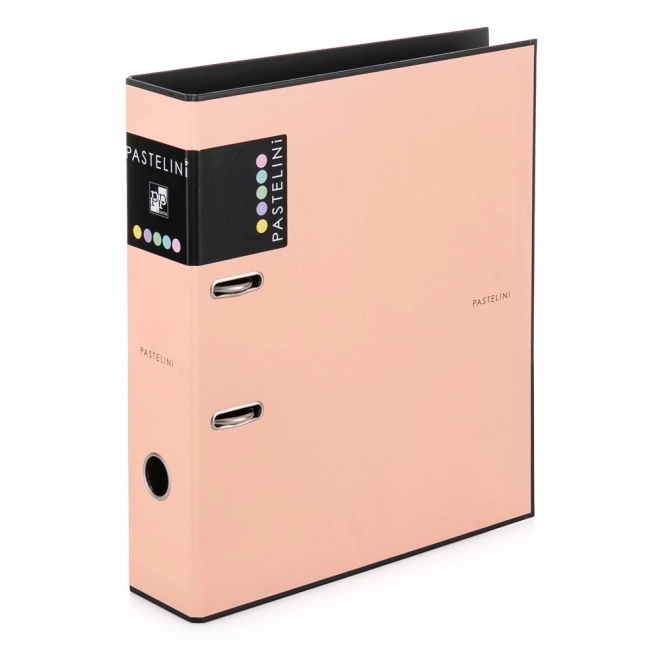 Pastelini lever arch file apricot