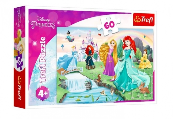 Trefl Puzzle Meet Disney Princesses 60 Pieces