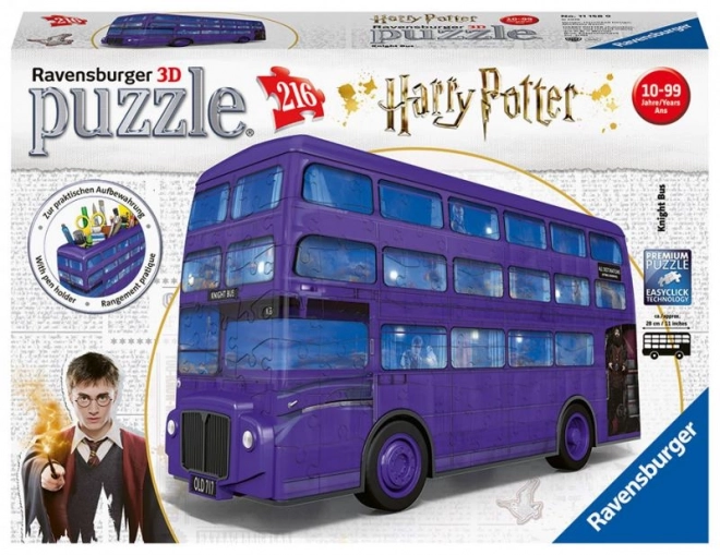 3D Puzzle Knight Bus from Harry Potter