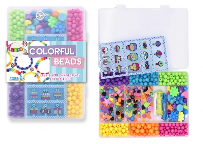 Diy Bead Set Charms Bracelets Necklaces