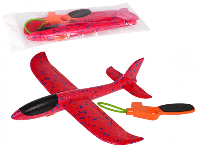 Foam Airplane with Hand Launcher