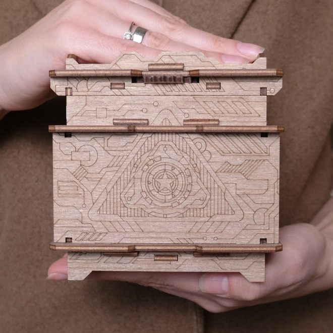 EscapeWelt Wooden 3D Puzzle Orbital Box