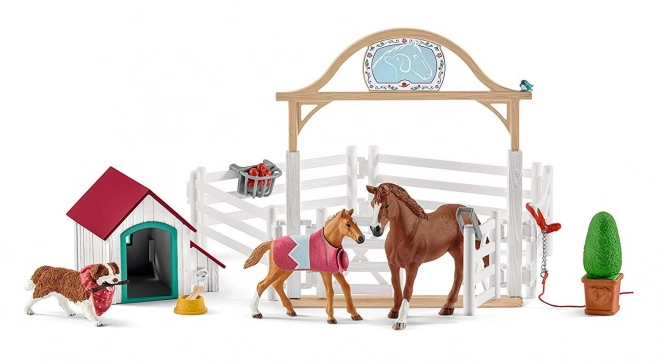 Schleich Horse Club Appaloosa Horses with Ruby the Dog