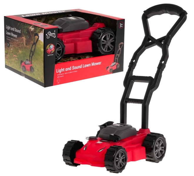 Interactive Lawn Mower with Sounds and Lights for Kids 3+