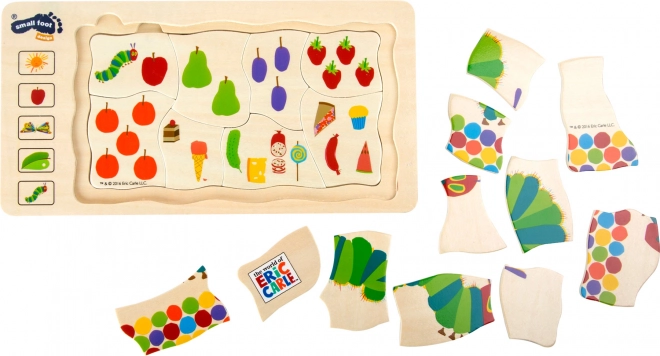 Small Foot Wooden Layer Puzzle Hungry Caterpillar