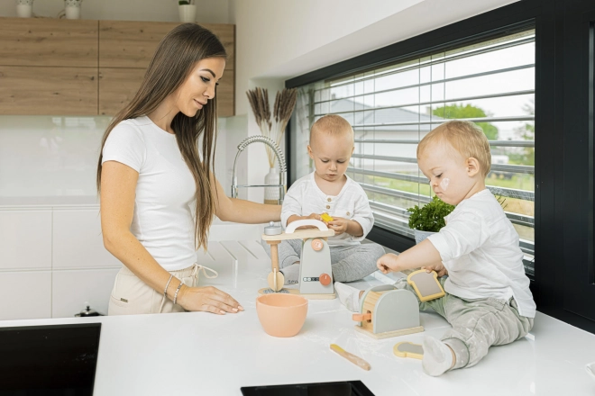 Wooden Toaster Play Set