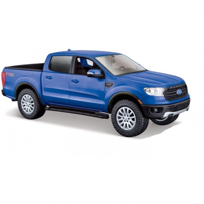 Metal Blue 2019 Ford Ranger Die-Cast Model