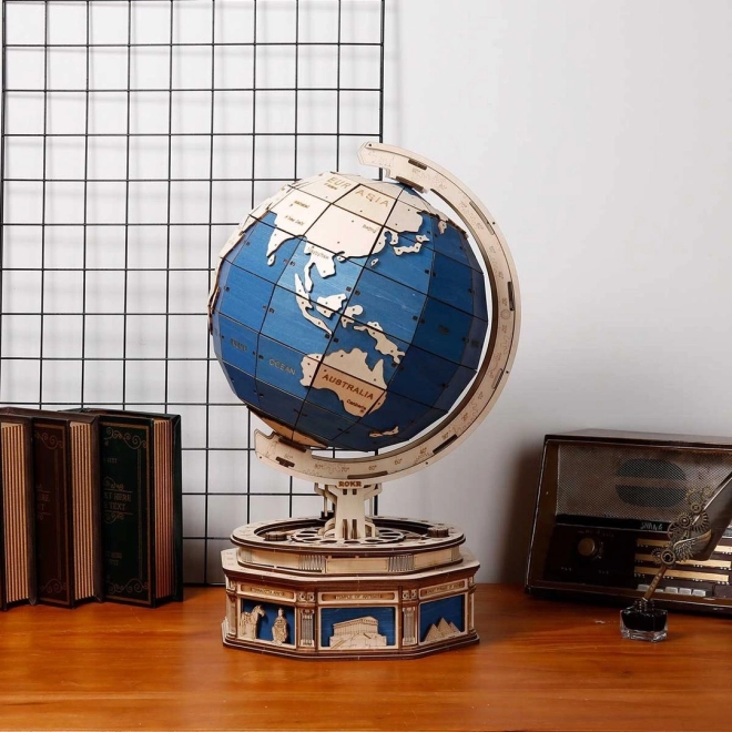 Robotime Rokr 3D Wooden Puzzle Globe