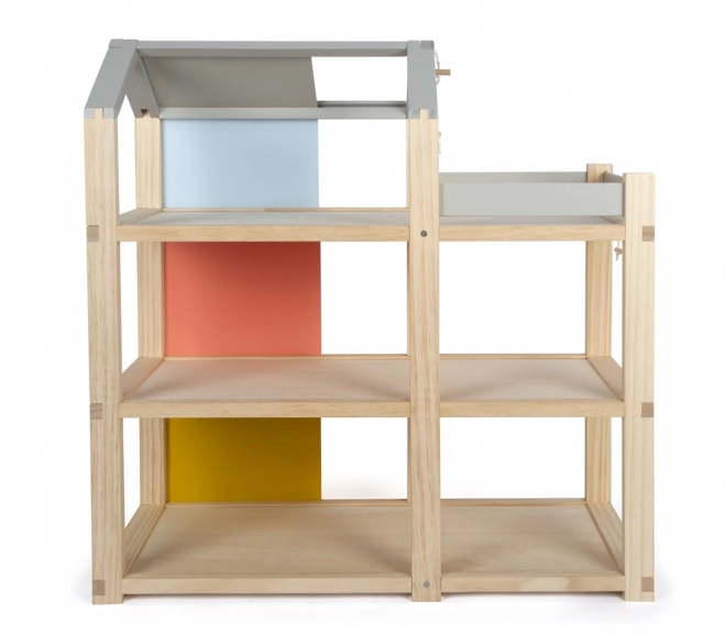 Small Foot Dollhouse with Furniture, Natural