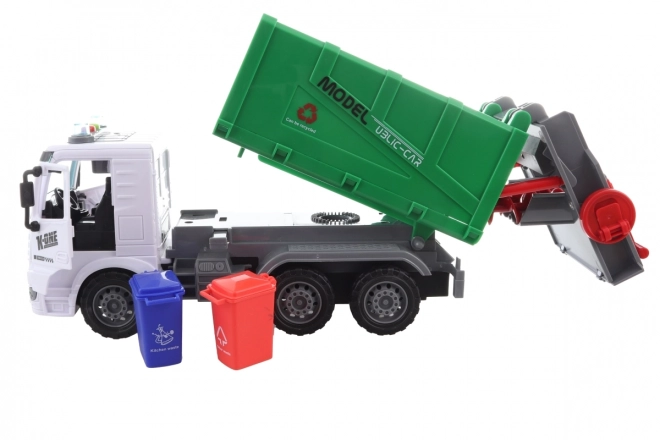 Battery-Powered Garbage Truck Toy