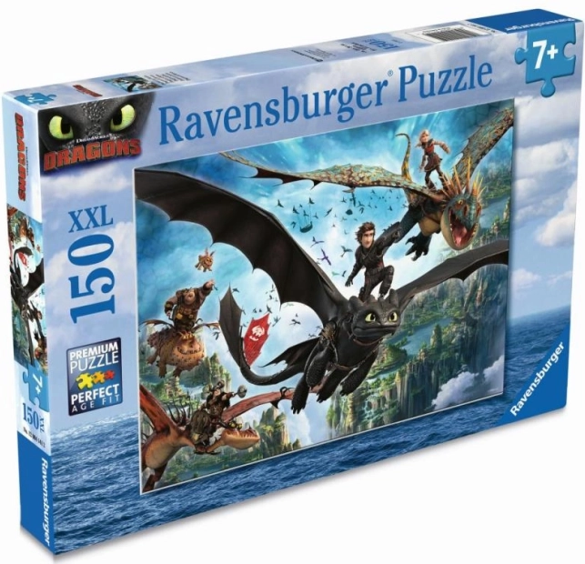 Puzzel Hoe tem je een draak 150 stukjes