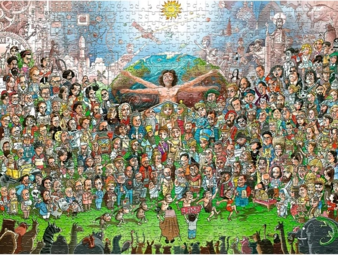 Heye Puzzle Legends of All Time 1500 Pieces