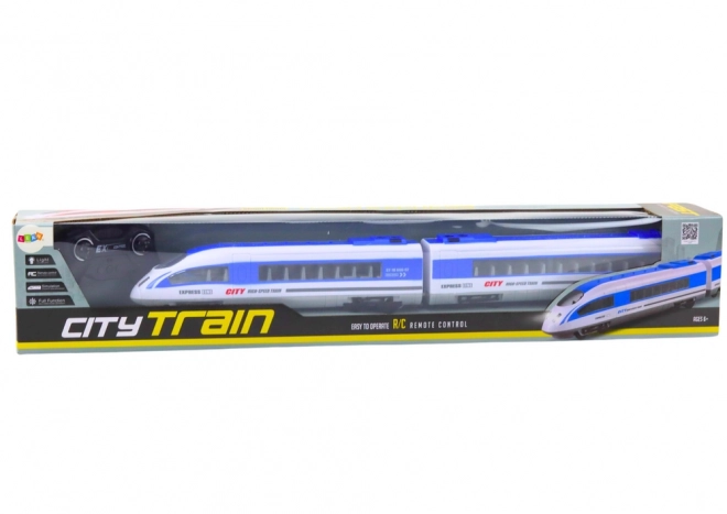 Remote Controlled White Train with Lights