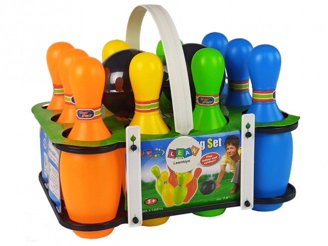 Colorful Bowling Set for Kids